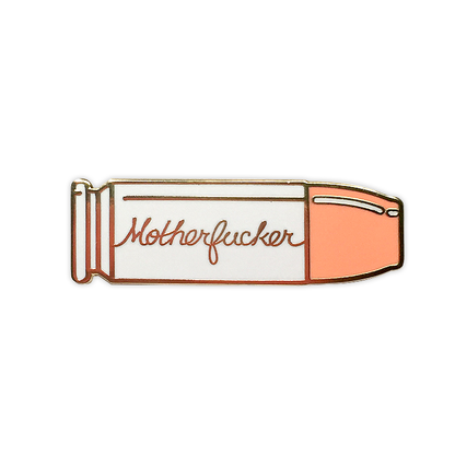 Yippee ki-yay Motherfcker pin